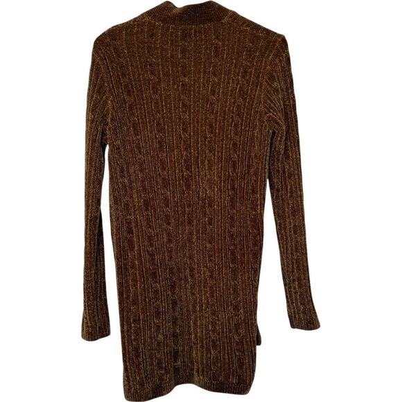 |EUC| MATTY M Chenille Long Open Front Cardigan - Picture 5 of 5